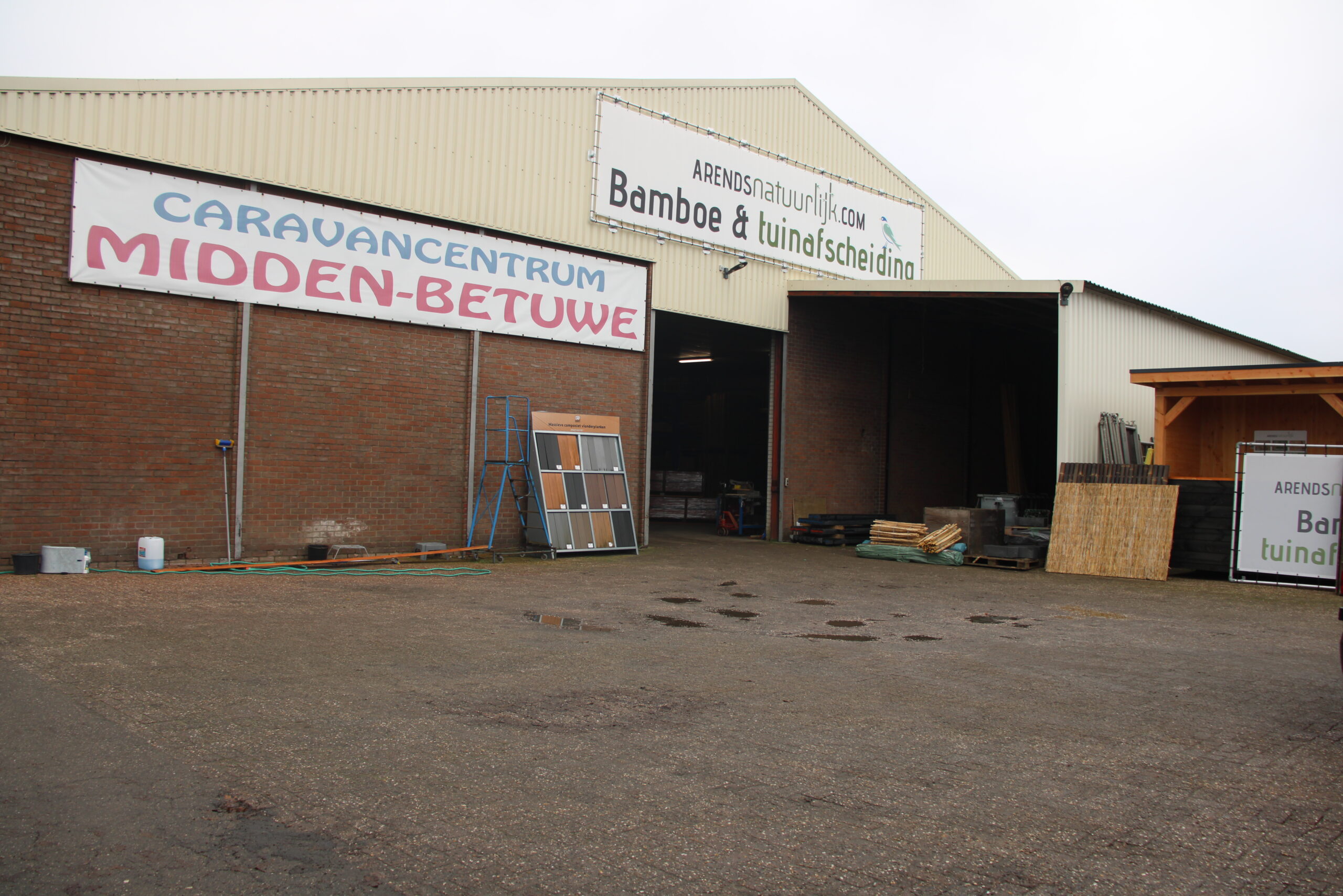 Bamboeschutting Naturel 180X180 6/8 CM - Afbeelding 3