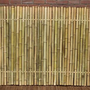 Bamboeschutting Naturel dikte 4-6 cm
