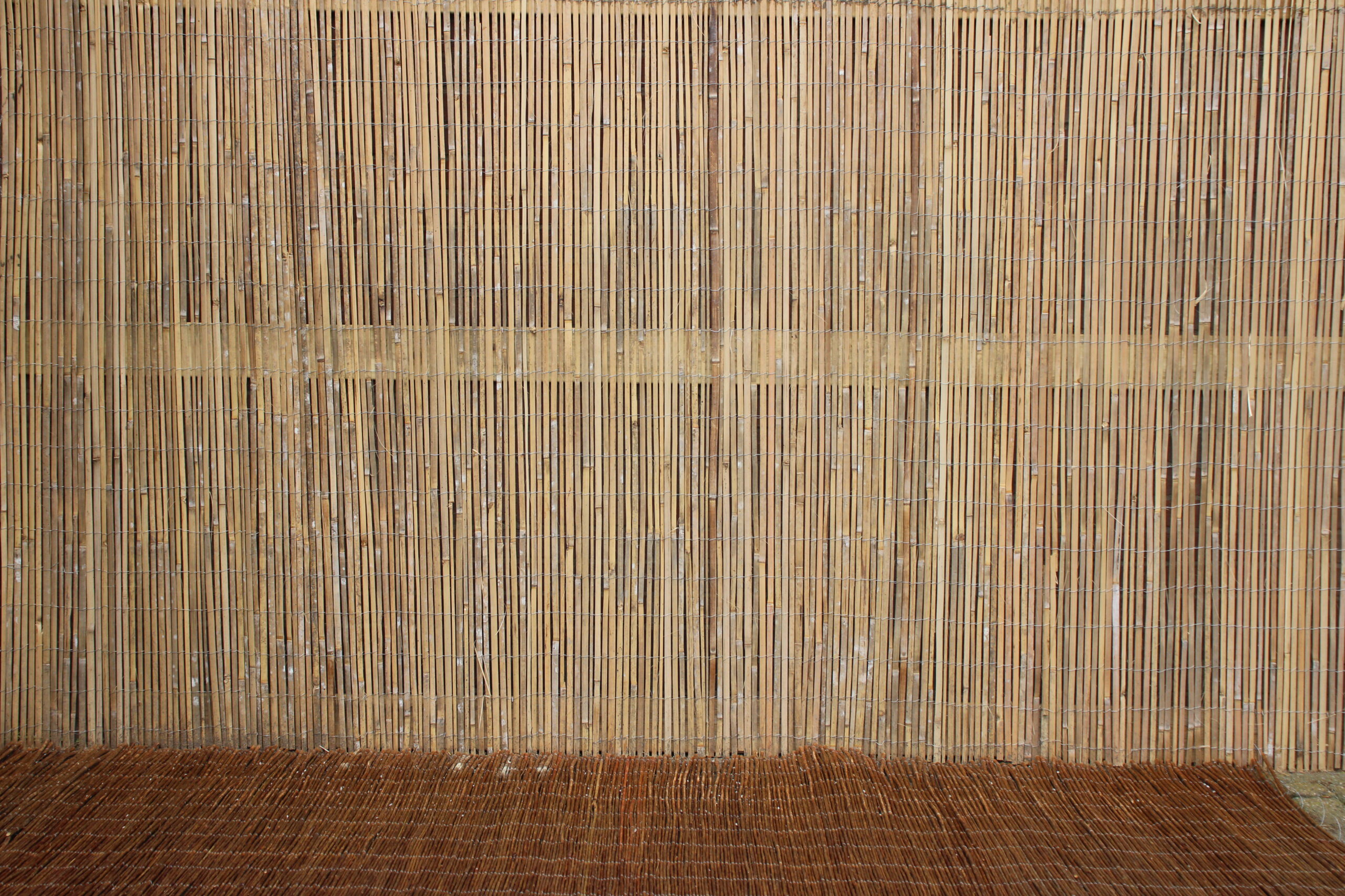 Gespleten Bamboemat Naturel - Afbeelding 3