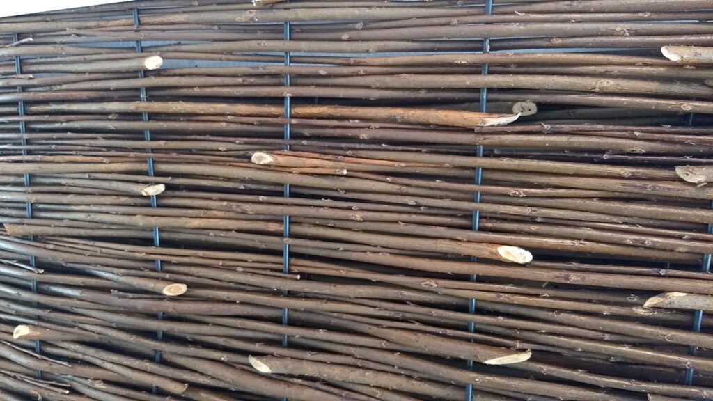 natuurlijke afscheiding / hek / schutting