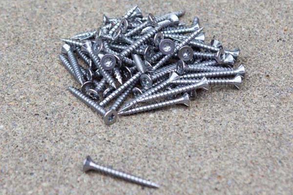 Terrasschroef rvs dikte 5,0 mm 100 stuks